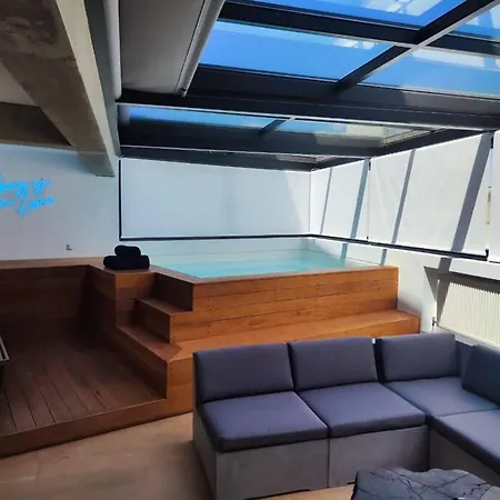 Gazi Pool House Appartement Athene Buitenkant foto